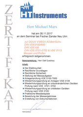 Messen und Prüfen nach aktuellen Regularien