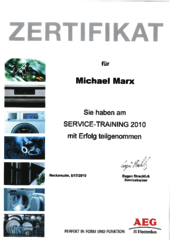 AEG Service Training